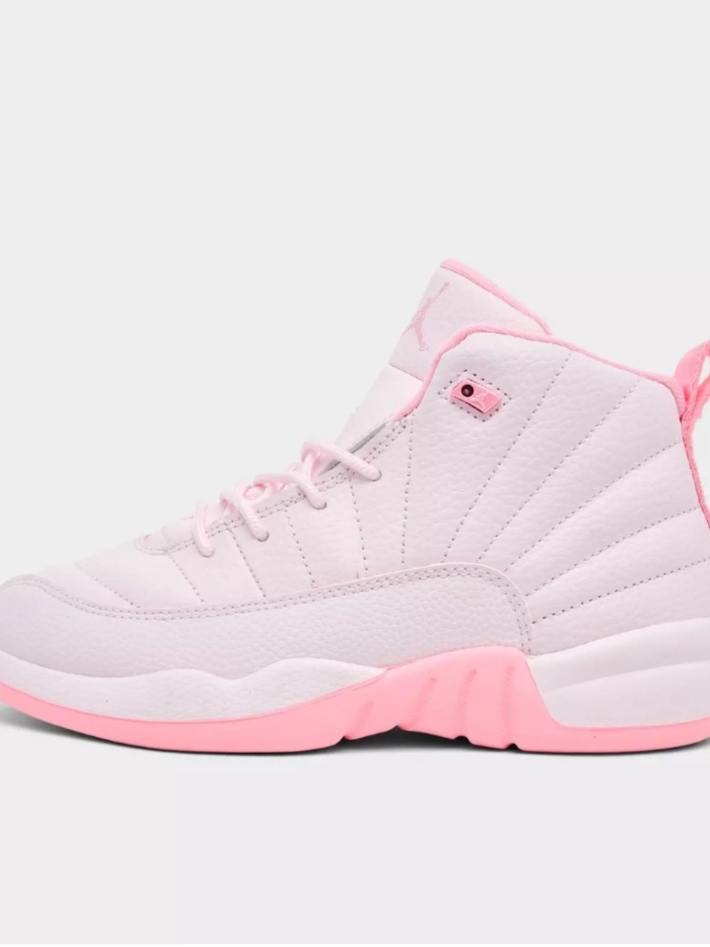 Nike Air Jordan 12 Retro Pink Foam Toddler Size 10 Good Condition Kids Sneakers